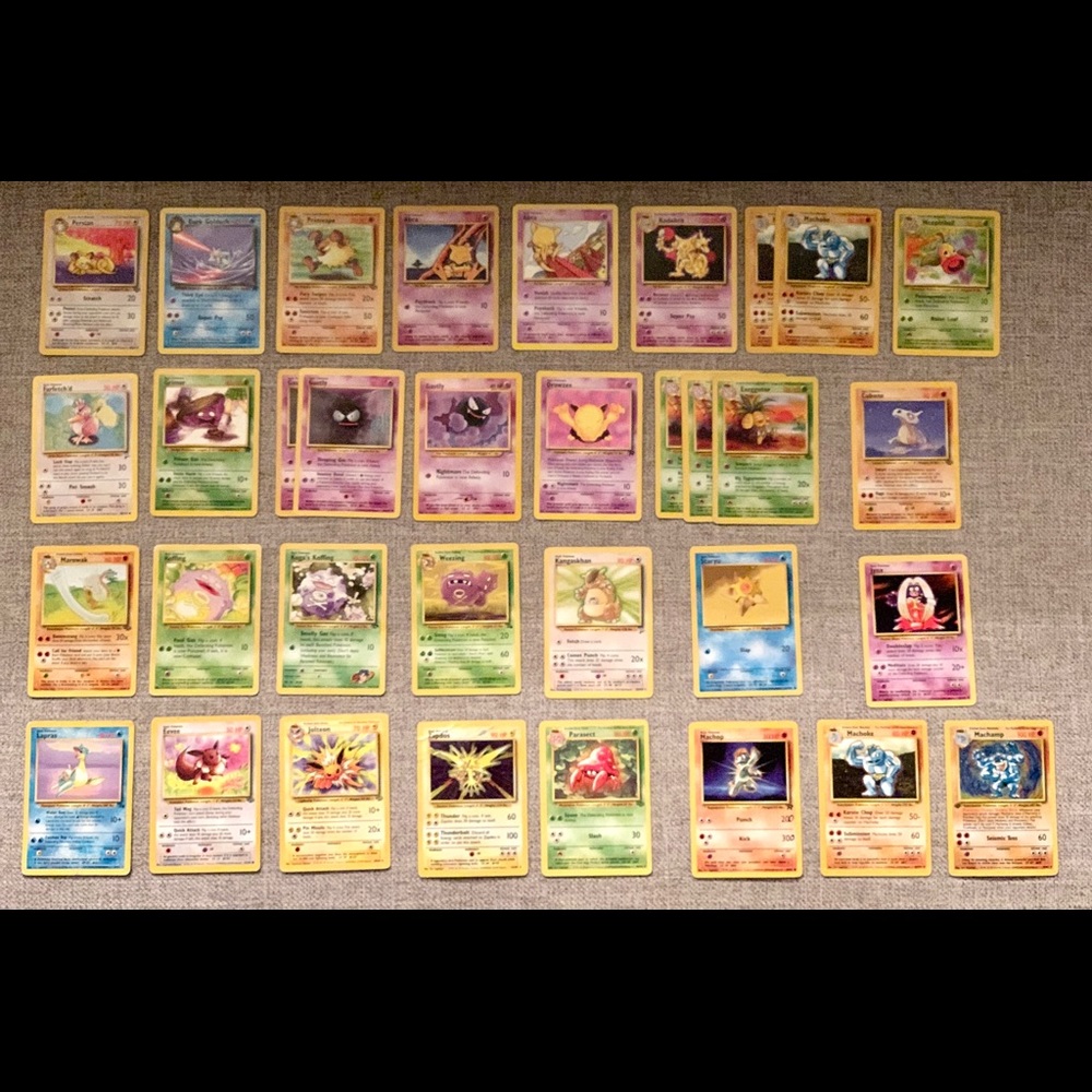 1990’s Pokémon Cards